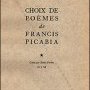 Choix de poèmes de Francis Picabia